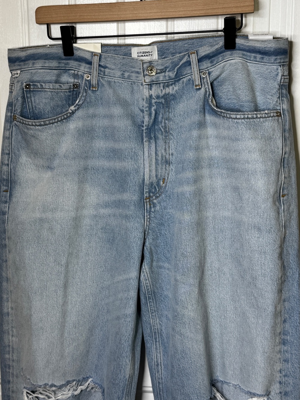 Citizens of Humanity Miro Relaxed Wide Leg Jeans in Damaris HTF Size 33 NWT $260 - Picture 6 of 16
